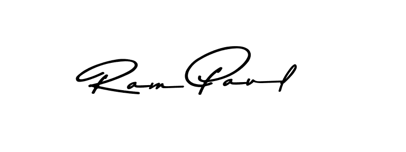 Create a beautiful signature design for name Ram Paul. With this signature (Asem Kandis PERSONAL USE) fonts, you can make a handwritten signature for free. Ram Paul signature style 9 images and pictures png