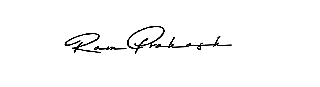 How to make Ram Prakash name signature. Use Asem Kandis PERSONAL USE style for creating short signs online. This is the latest handwritten sign. Ram Prakash signature style 9 images and pictures png