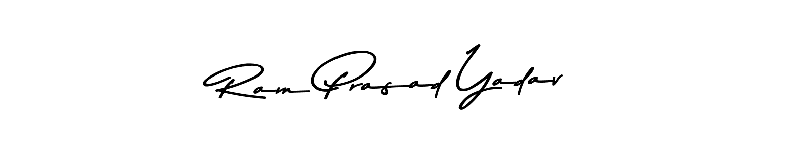 How to make Ram Prasad Yadav name signature. Use Asem Kandis PERSONAL USE style for creating short signs online. This is the latest handwritten sign. Ram Prasad Yadav signature style 9 images and pictures png
