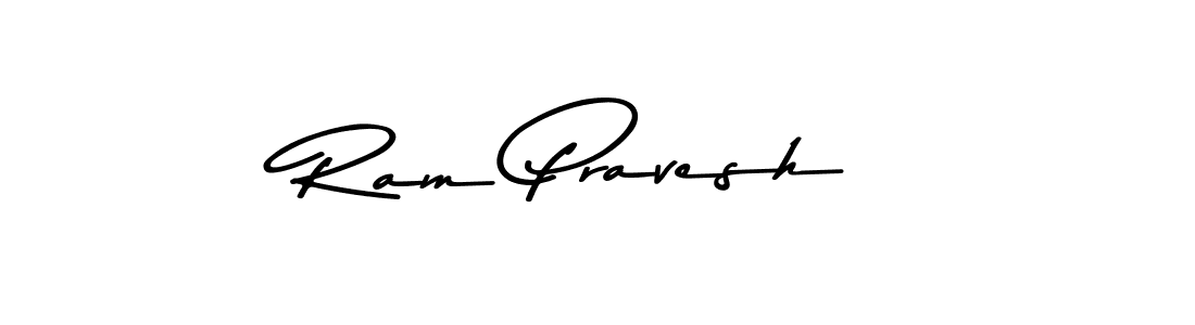 The best way (Asem Kandis PERSONAL USE) to make a short signature is to pick only two or three words in your name. The name Ram Pravesh include a total of six letters. For converting this name. Ram Pravesh signature style 9 images and pictures png