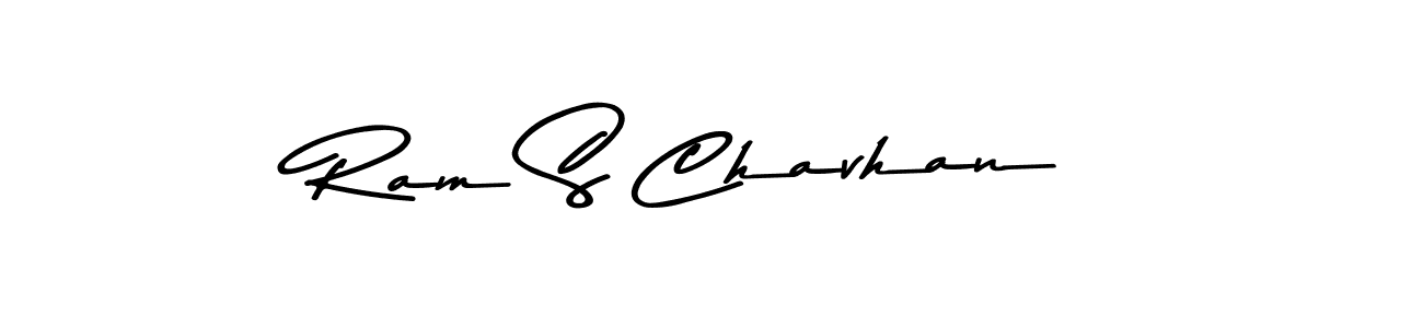 Ram S Chavhan stylish signature style. Best Handwritten Sign (Asem Kandis PERSONAL USE) for my name. Handwritten Signature Collection Ideas for my name Ram S Chavhan. Ram S Chavhan signature style 9 images and pictures png