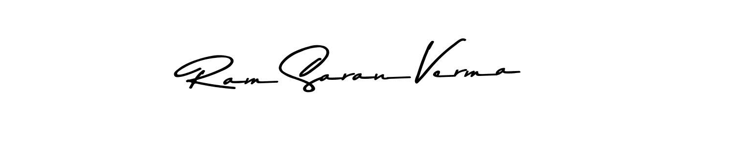 How to make Ram Saran Verma signature? Asem Kandis PERSONAL USE is a professional autograph style. Create handwritten signature for Ram Saran Verma name. Ram Saran Verma signature style 9 images and pictures png