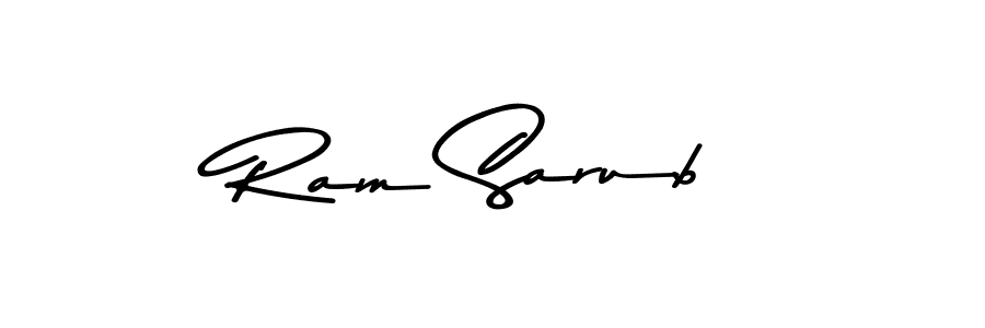 Also You can easily find your signature by using the search form. We will create Ram Sarub name handwritten signature images for you free of cost using Asem Kandis PERSONAL USE sign style. Ram Sarub signature style 9 images and pictures png