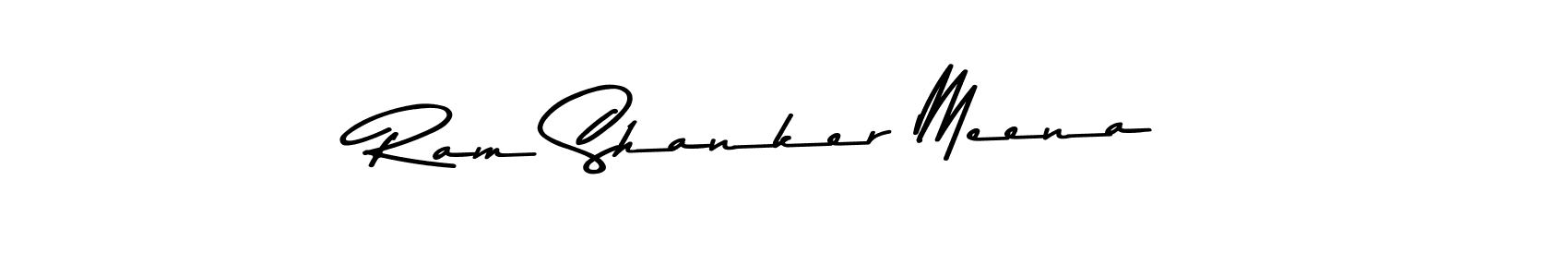 Use a signature maker to create a handwritten signature online. With this signature software, you can design (Asem Kandis PERSONAL USE) your own signature for name Ram Shanker Meena. Ram Shanker Meena signature style 9 images and pictures png