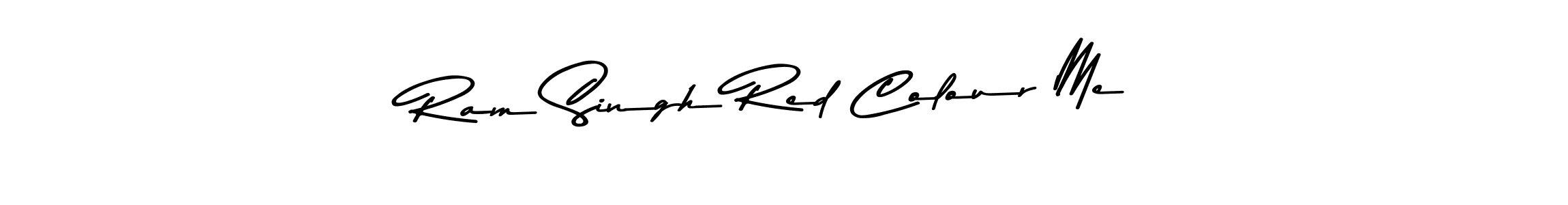 How to make Ram Singh Red Colour Me signature? Asem Kandis PERSONAL USE is a professional autograph style. Create handwritten signature for Ram Singh Red Colour Me name. Ram Singh Red Colour Me signature style 9 images and pictures png
