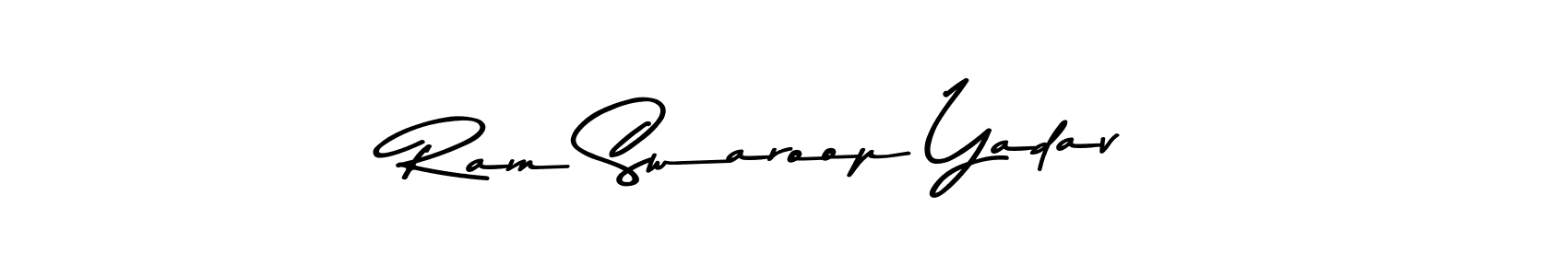 Also You can easily find your signature by using the search form. We will create Ram Swaroop Yadav name handwritten signature images for you free of cost using Asem Kandis PERSONAL USE sign style. Ram Swaroop Yadav signature style 9 images and pictures png