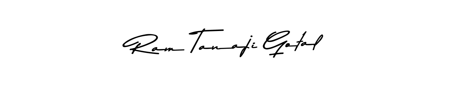 Use a signature maker to create a handwritten signature online. With this signature software, you can design (Asem Kandis PERSONAL USE) your own signature for name Ram Tanaji Gotal. Ram Tanaji Gotal signature style 9 images and pictures png