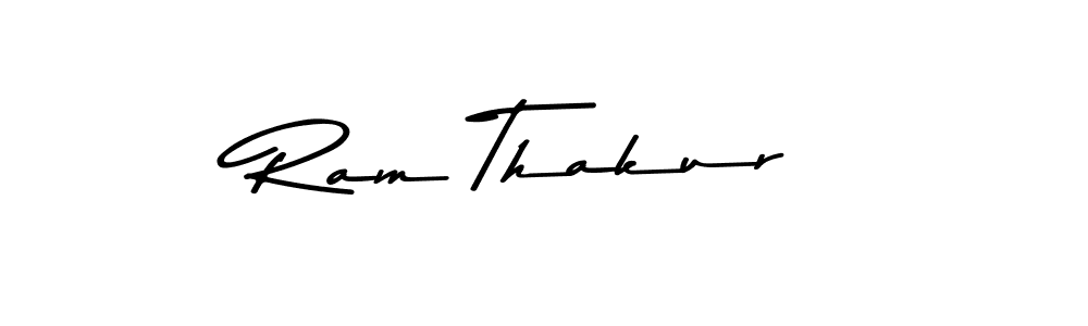 How to make Ram Thakur signature? Asem Kandis PERSONAL USE is a professional autograph style. Create handwritten signature for Ram Thakur name. Ram Thakur signature style 9 images and pictures png