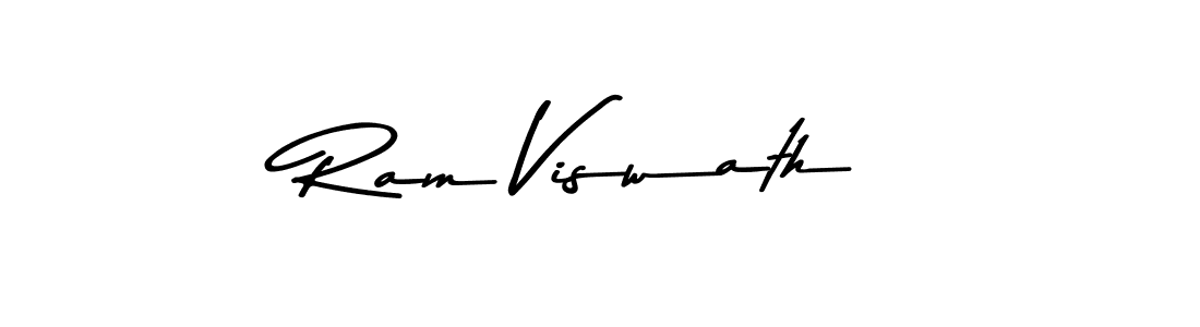 Ram Viswath stylish signature style. Best Handwritten Sign (Asem Kandis PERSONAL USE) for my name. Handwritten Signature Collection Ideas for my name Ram Viswath. Ram Viswath signature style 9 images and pictures png