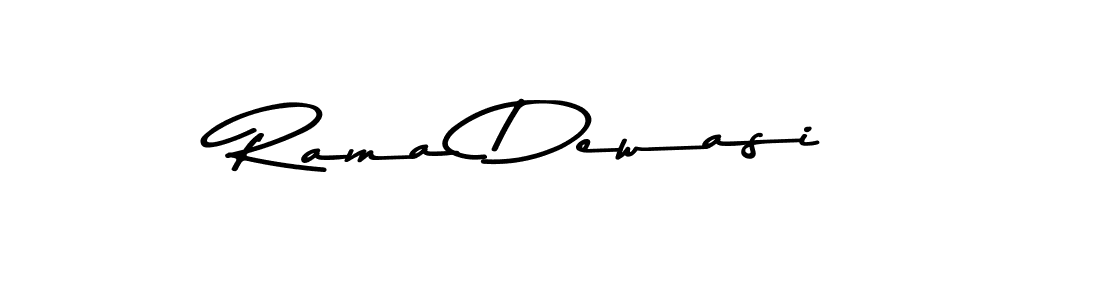 Design your own signature with our free online signature maker. With this signature software, you can create a handwritten (Asem Kandis PERSONAL USE) signature for name Rama Dewasi. Rama Dewasi signature style 9 images and pictures png