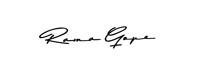 Make a beautiful signature design for name Rama Gope. With this signature (Asem Kandis PERSONAL USE) style, you can create a handwritten signature for free. Rama Gope signature style 9 images and pictures png