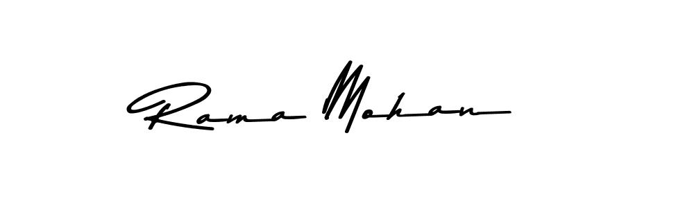 Make a beautiful signature design for name Rama Mohan. With this signature (Asem Kandis PERSONAL USE) style, you can create a handwritten signature for free. Rama Mohan signature style 9 images and pictures png