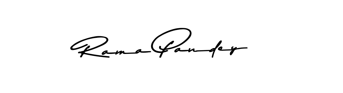 Create a beautiful signature design for name Rama Pandey. With this signature (Asem Kandis PERSONAL USE) fonts, you can make a handwritten signature for free. Rama Pandey signature style 9 images and pictures png