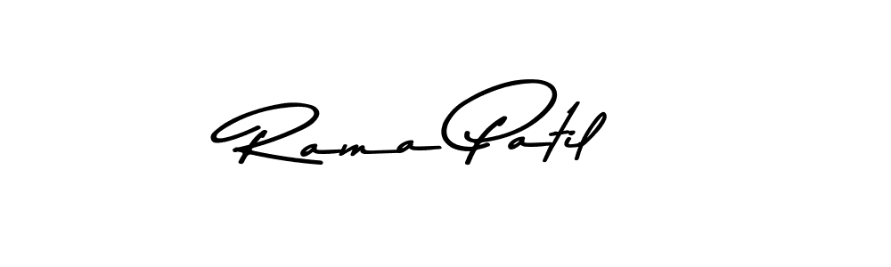 Make a beautiful signature design for name Rama Patil. Use this online signature maker to create a handwritten signature for free. Rama Patil signature style 9 images and pictures png