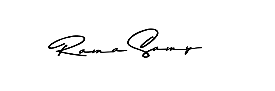 Rama Samy stylish signature style. Best Handwritten Sign (Asem Kandis PERSONAL USE) for my name. Handwritten Signature Collection Ideas for my name Rama Samy. Rama Samy signature style 9 images and pictures png