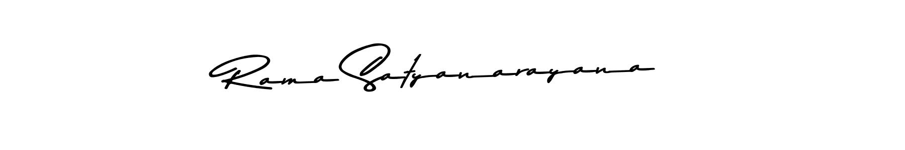 Design your own signature with our free online signature maker. With this signature software, you can create a handwritten (Asem Kandis PERSONAL USE) signature for name Rama Satyanarayana. Rama Satyanarayana signature style 9 images and pictures png