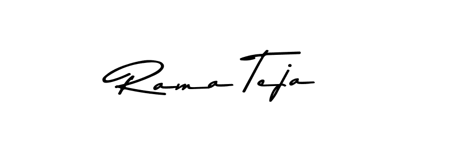 Make a beautiful signature design for name Rama Teja. With this signature (Asem Kandis PERSONAL USE) style, you can create a handwritten signature for free. Rama Teja signature style 9 images and pictures png