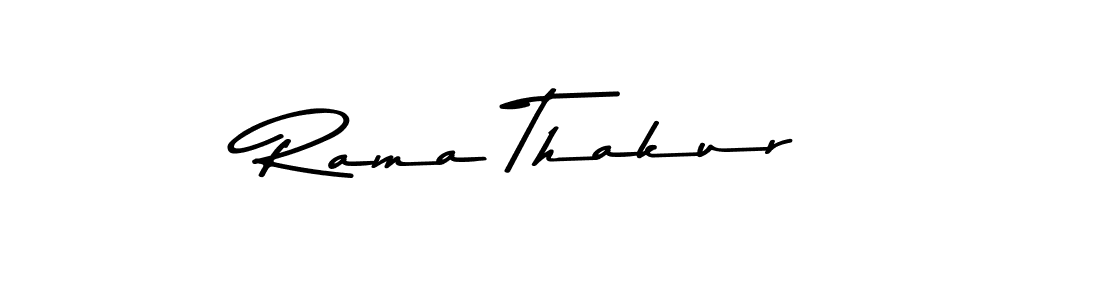 Make a beautiful signature design for name Rama Thakur. Use this online signature maker to create a handwritten signature for free. Rama Thakur signature style 9 images and pictures png