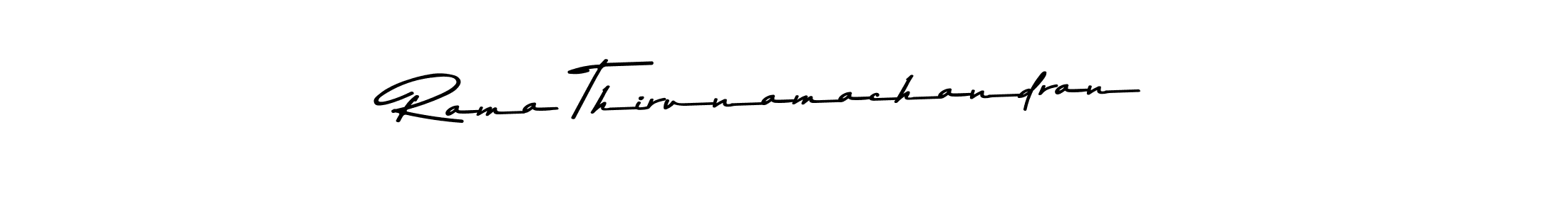Use a signature maker to create a handwritten signature online. With this signature software, you can design (Asem Kandis PERSONAL USE) your own signature for name Rama Thirunamachandran. Rama Thirunamachandran signature style 9 images and pictures png