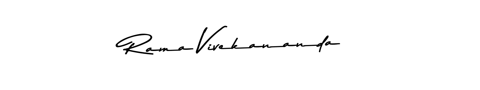 The best way (Asem Kandis PERSONAL USE) to make a short signature is to pick only two or three words in your name. The name Rama Vivekananda include a total of six letters. For converting this name. Rama Vivekananda signature style 9 images and pictures png