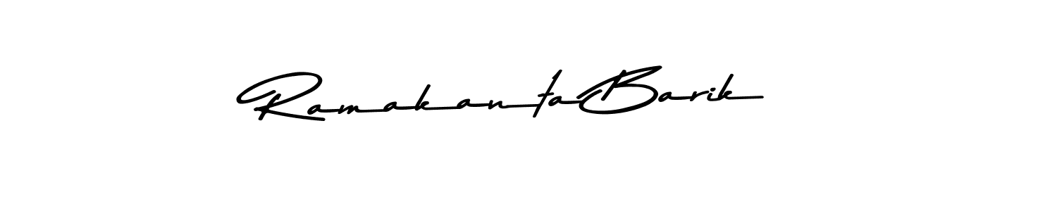 You should practise on your own different ways (Asem Kandis PERSONAL USE) to write your name (Ramakanta Barik) in signature. don't let someone else do it for you. Ramakanta Barik signature style 9 images and pictures png