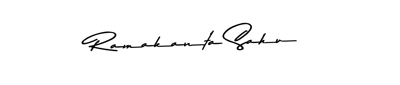 Design your own signature with our free online signature maker. With this signature software, you can create a handwritten (Asem Kandis PERSONAL USE) signature for name Ramakanta Sahu. Ramakanta Sahu signature style 9 images and pictures png