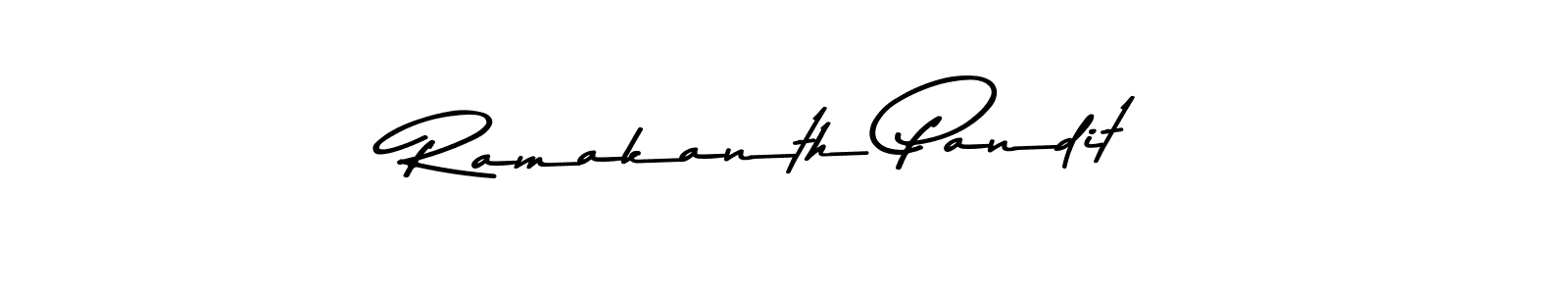 Ramakanth Pandit stylish signature style. Best Handwritten Sign (Asem Kandis PERSONAL USE) for my name. Handwritten Signature Collection Ideas for my name Ramakanth Pandit. Ramakanth Pandit signature style 9 images and pictures png