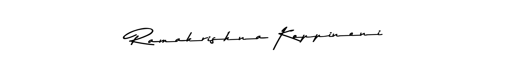 Here are the top 10 professional signature styles for the name Ramakrishna Koppineni. These are the best autograph styles you can use for your name. Ramakrishna Koppineni signature style 9 images and pictures png