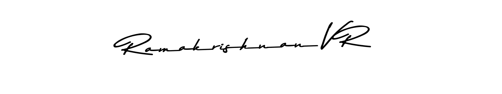 Use a signature maker to create a handwritten signature online. With this signature software, you can design (Asem Kandis PERSONAL USE) your own signature for name Ramakrishnan V R. Ramakrishnan V R signature style 9 images and pictures png
