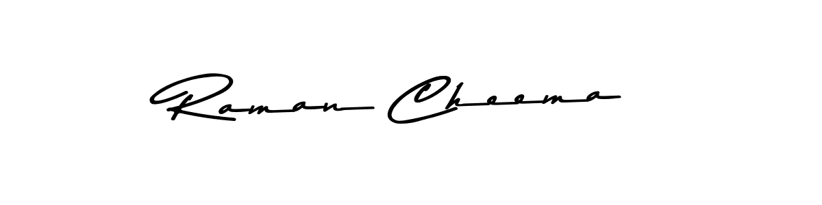 Make a beautiful signature design for name Raman Cheema. Use this online signature maker to create a handwritten signature for free. Raman Cheema signature style 9 images and pictures png