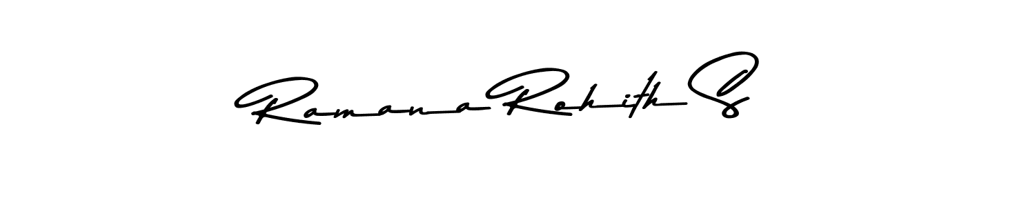 Ramana Rohith S stylish signature style. Best Handwritten Sign (Asem Kandis PERSONAL USE) for my name. Handwritten Signature Collection Ideas for my name Ramana Rohith S. Ramana Rohith S signature style 9 images and pictures png
