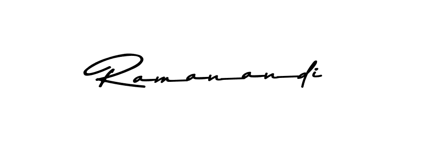 Make a beautiful signature design for name Ramanandi. Use this online signature maker to create a handwritten signature for free. Ramanandi signature style 9 images and pictures png