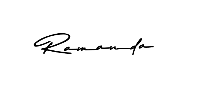 You can use this online signature creator to create a handwritten signature for the name Ramanda. This is the best online autograph maker. Ramanda signature style 9 images and pictures png