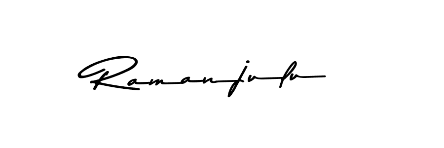 Also we have Ramanjulu name is the best signature style. Create professional handwritten signature collection using Asem Kandis PERSONAL USE autograph style. Ramanjulu signature style 9 images and pictures png