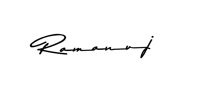 The best way (Asem Kandis PERSONAL USE) to make a short signature is to pick only two or three words in your name. The name Ramanuj include a total of six letters. For converting this name. Ramanuj signature style 9 images and pictures png