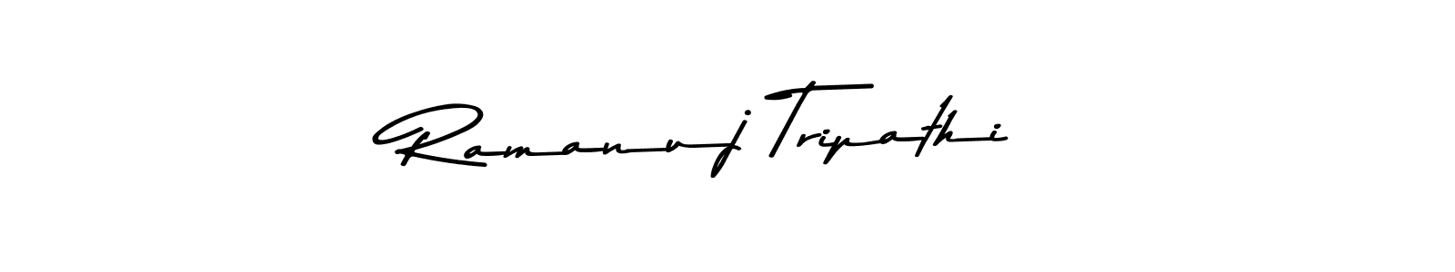 Design your own signature with our free online signature maker. With this signature software, you can create a handwritten (Asem Kandis PERSONAL USE) signature for name Ramanuj Tripathi. Ramanuj Tripathi signature style 9 images and pictures png