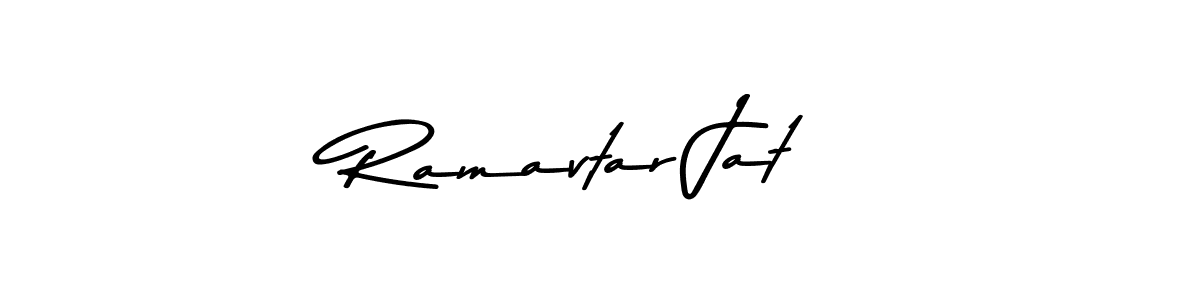 Similarly Asem Kandis PERSONAL USE is the best handwritten signature design. Signature creator online .You can use it as an online autograph creator for name Ramavtar Jat. Ramavtar Jat signature style 9 images and pictures png