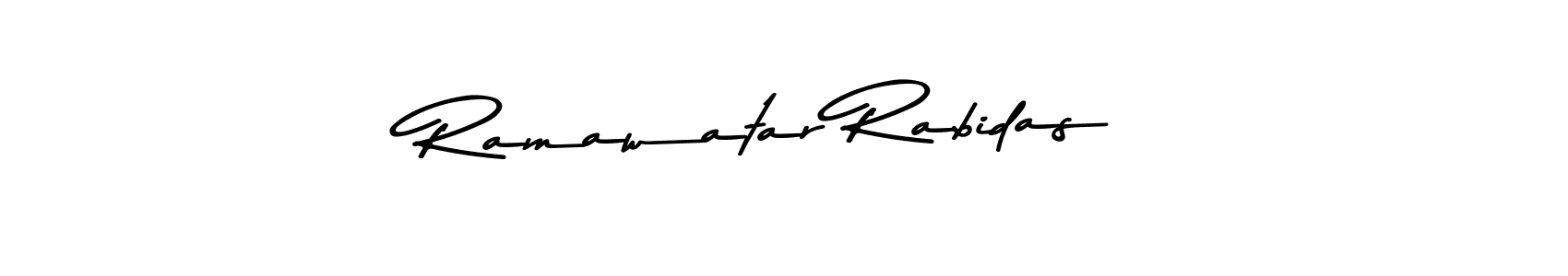 This is the best signature style for the Ramawatar Rabidas name. Also you like these signature font (Asem Kandis PERSONAL USE). Mix name signature. Ramawatar Rabidas signature style 9 images and pictures png