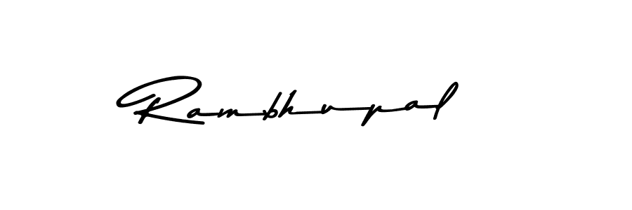 Use a signature maker to create a handwritten signature online. With this signature software, you can design (Asem Kandis PERSONAL USE) your own signature for name Rambhupal. Rambhupal signature style 9 images and pictures png