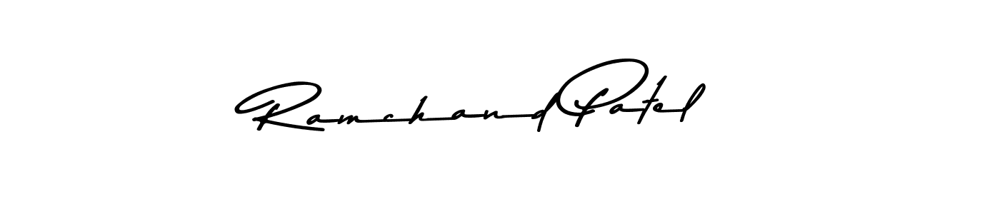 This is the best signature style for the Ramchand Patel name. Also you like these signature font (Asem Kandis PERSONAL USE). Mix name signature. Ramchand Patel signature style 9 images and pictures png