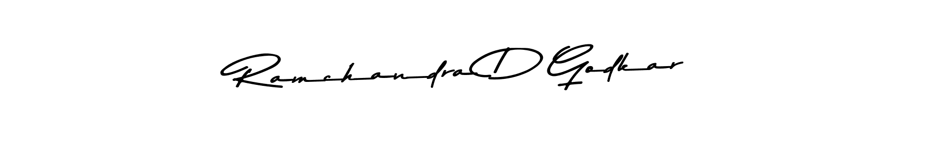 This is the best signature style for the Ramchandra D Godkar name. Also you like these signature font (Asem Kandis PERSONAL USE). Mix name signature. Ramchandra D Godkar signature style 9 images and pictures png