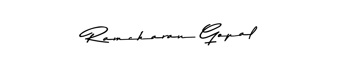 Once you've used our free online signature maker to create your best signature Asem Kandis PERSONAL USE style, it's time to enjoy all of the benefits that Ramcharan Gopal name signing documents. Ramcharan Gopal signature style 9 images and pictures png