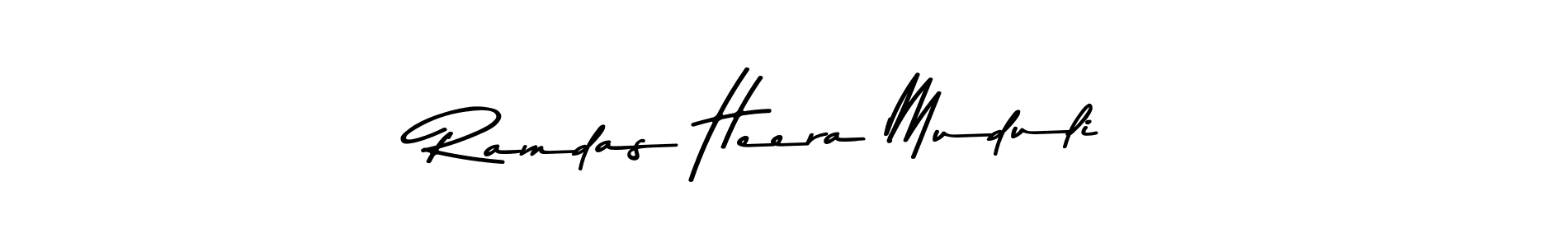 Also You can easily find your signature by using the search form. We will create Ramdas Heera Muduli name handwritten signature images for you free of cost using Asem Kandis PERSONAL USE sign style. Ramdas Heera Muduli signature style 9 images and pictures png