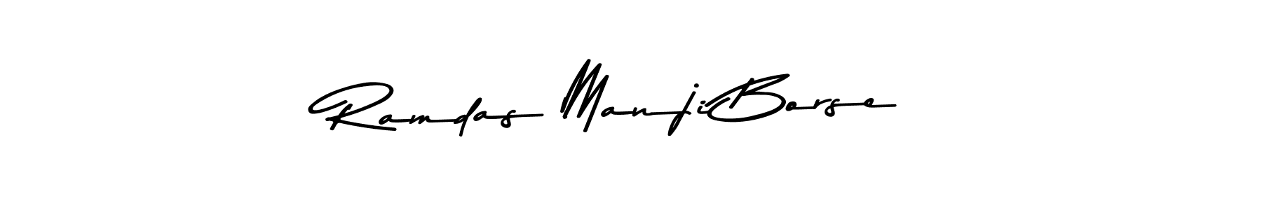 How to make Ramdas Manji Borse signature? Asem Kandis PERSONAL USE is a professional autograph style. Create handwritten signature for Ramdas Manji Borse name. Ramdas Manji Borse signature style 9 images and pictures png