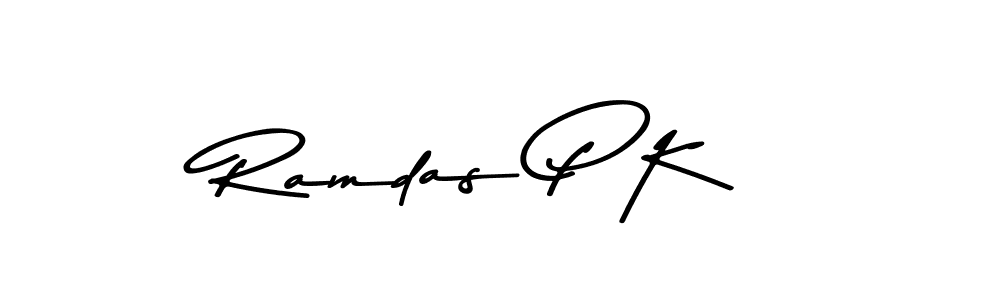 Similarly Asem Kandis PERSONAL USE is the best handwritten signature design. Signature creator online .You can use it as an online autograph creator for name Ramdas P K. Ramdas P K signature style 9 images and pictures png