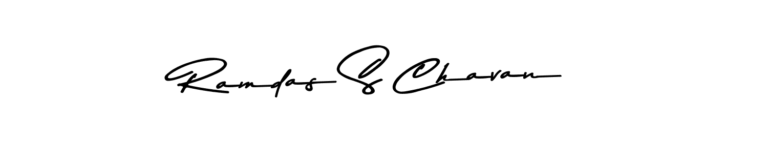 Design your own signature with our free online signature maker. With this signature software, you can create a handwritten (Asem Kandis PERSONAL USE) signature for name Ramdas S Chavan. Ramdas S Chavan signature style 9 images and pictures png