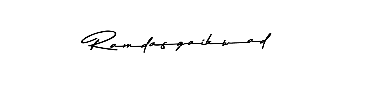 Design your own signature with our free online signature maker. With this signature software, you can create a handwritten (Asem Kandis PERSONAL USE) signature for name Ramdasgaikwad. Ramdasgaikwad signature style 9 images and pictures png