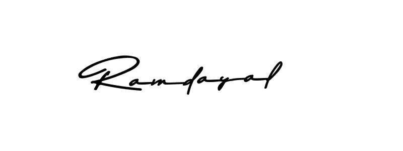 How to make Ramdayal signature? Asem Kandis PERSONAL USE is a professional autograph style. Create handwritten signature for Ramdayal name. Ramdayal signature style 9 images and pictures png