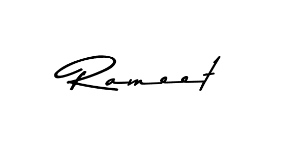 Make a beautiful signature design for name Rameet. Use this online signature maker to create a handwritten signature for free. Rameet signature style 9 images and pictures png