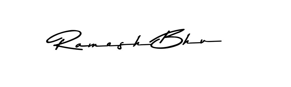 You can use this online signature creator to create a handwritten signature for the name Ramesh Bhu. This is the best online autograph maker. Ramesh Bhu signature style 9 images and pictures png